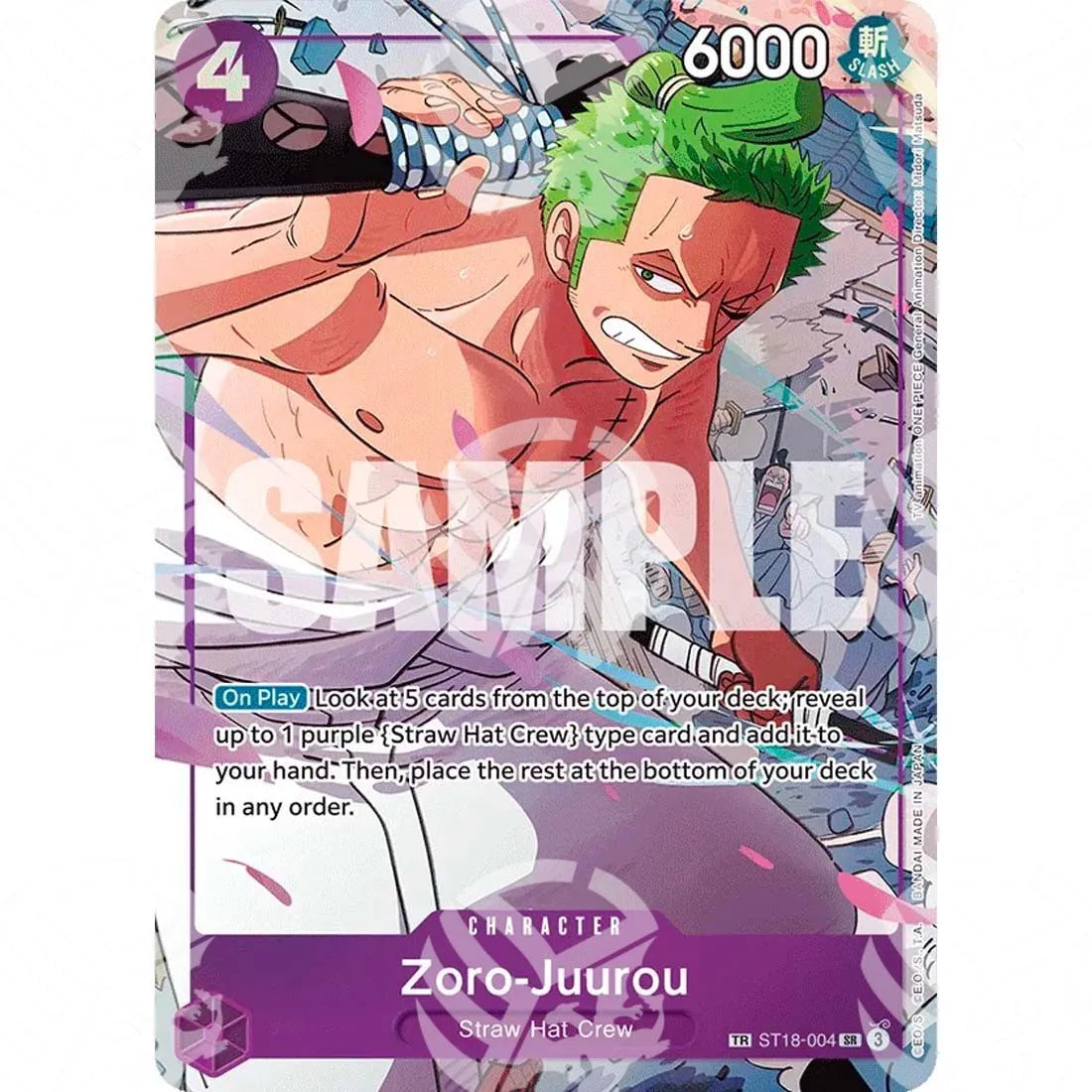 Emperors in the New World - Zoro-Juurou-ST18-004 -123