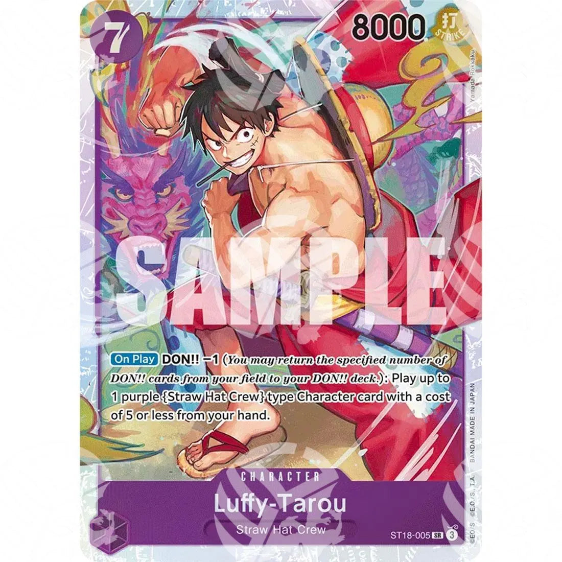 Starter Deck: Purple Monkey.D.Luffy - Luffy-Tarou-ST18-005 -558