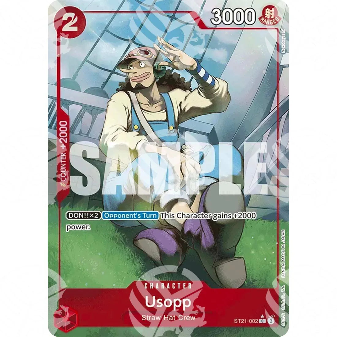 Starter Deck EX Gear 5 - Usopp - Alternate Art-ST21-002a -555