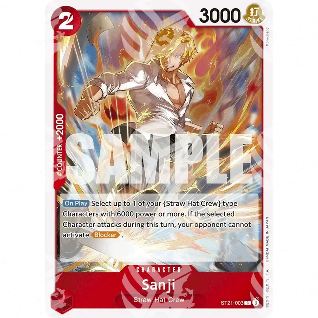 Starter Deck EX Gear 5 - Sanji-ST21-003 -565