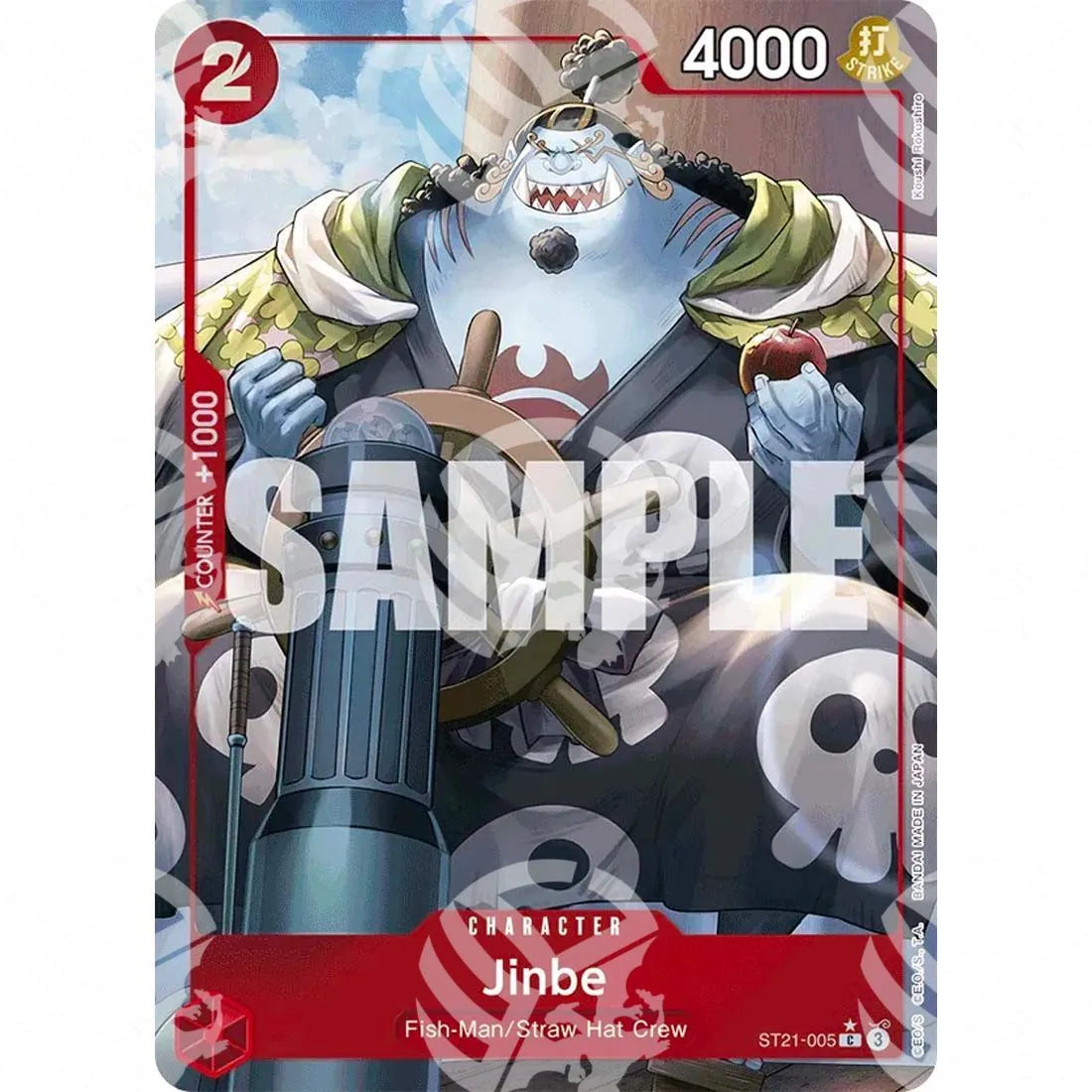Starter Deck EX Gear 5 - Jinbe - Alternate Art-ST21-005 -537