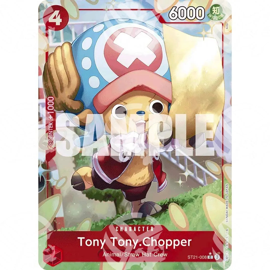 Starter Deck EX Gear 5 - Tony Tony.Chopper - Alternate Art-ST21-008a -556