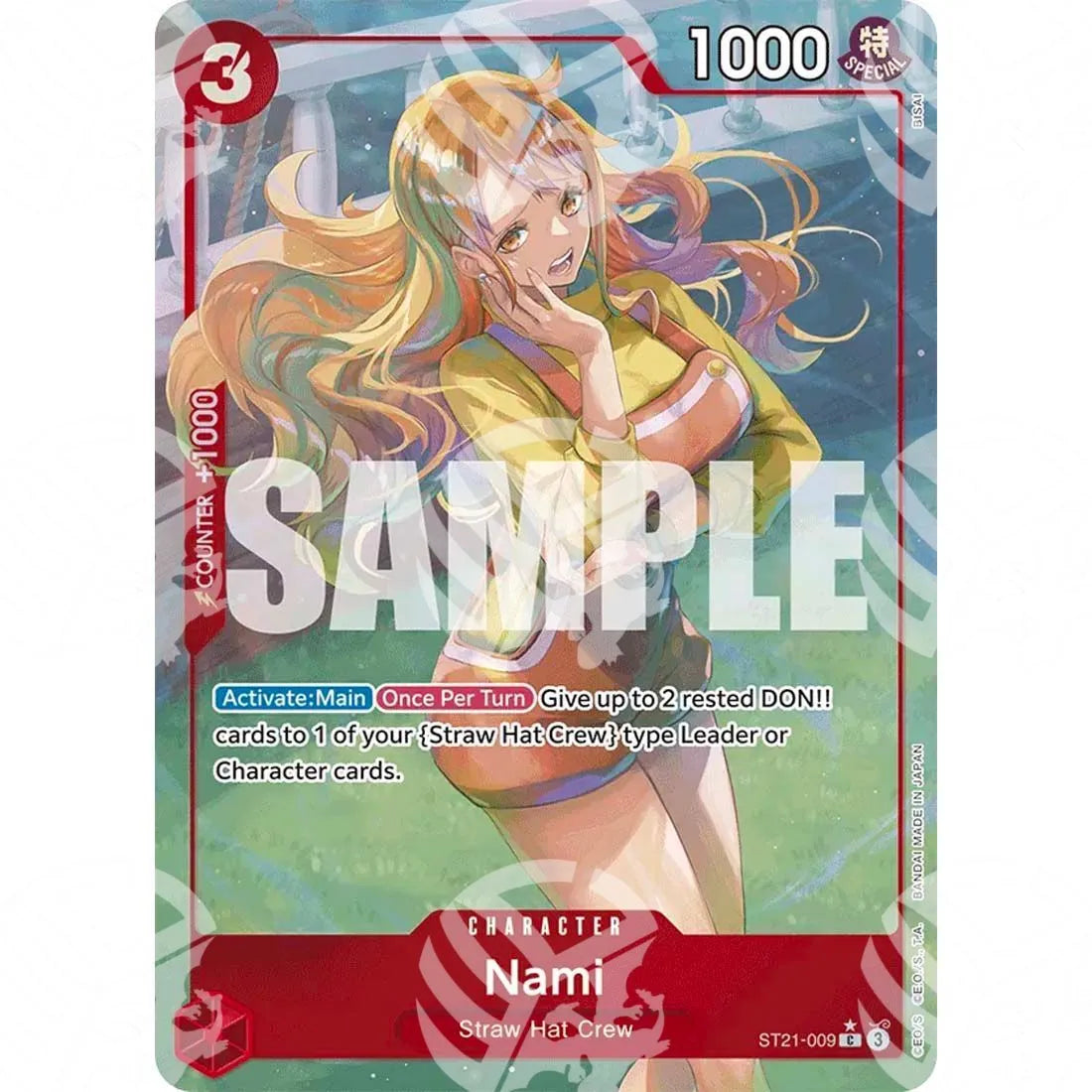 Starter Deck EX Gear 5 - Nami - Alternate Art-ST21-009a -545