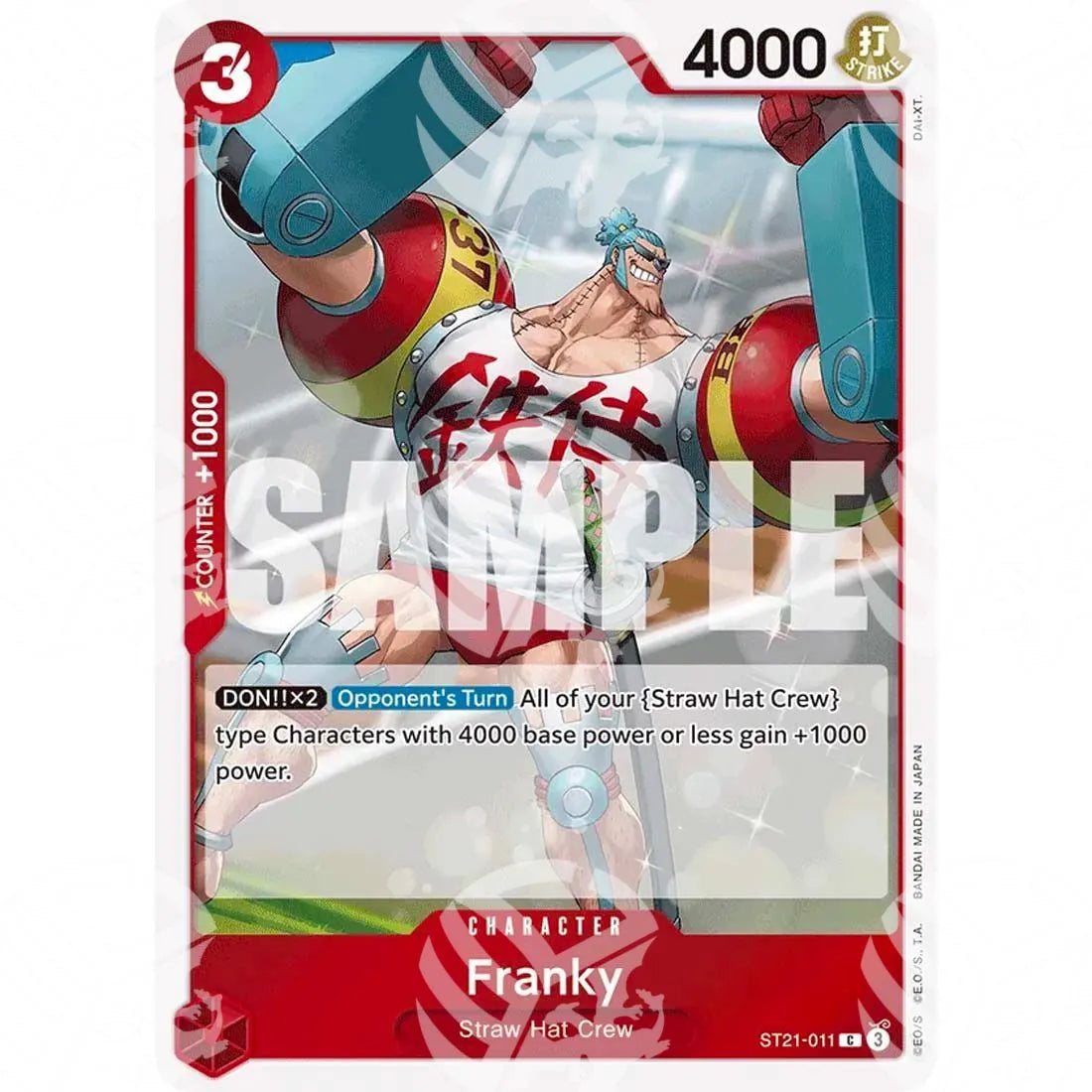 Starter Deck EX Gear 5 - Franky-ST21-011 -528