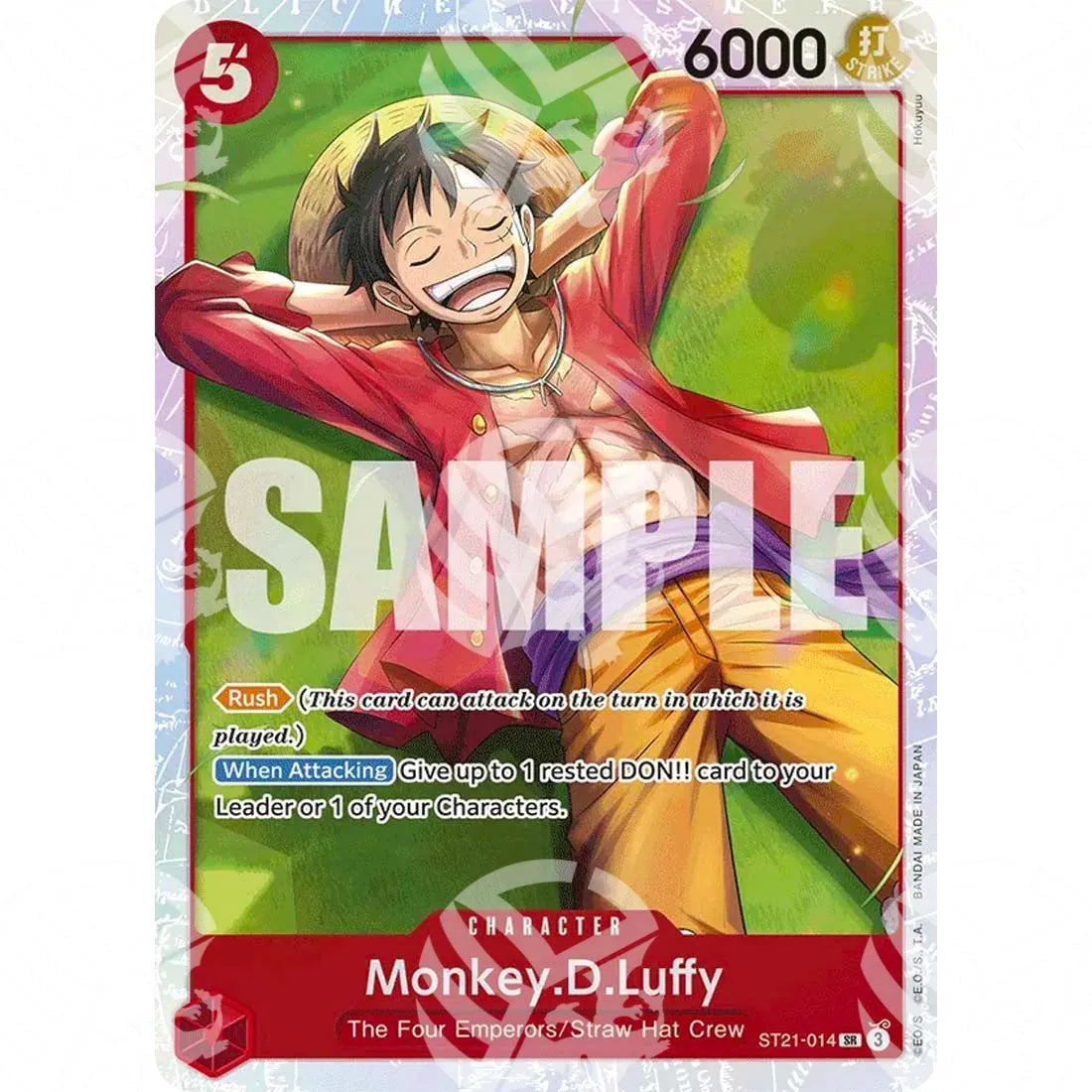 Starter Deck EX Gear 5 - Monkey.D.Luffy-ST21-014 -550