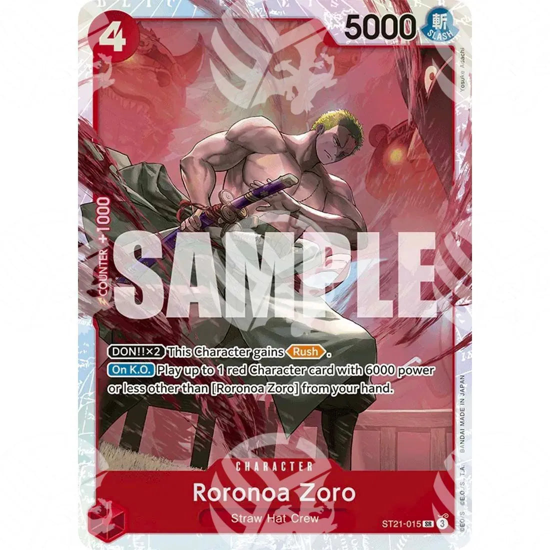 Starter Deck EX Gear 5 - Roronoa Zoro-ST21-015 -571