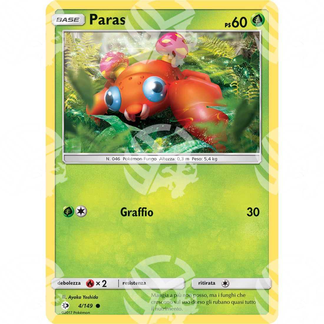 Sole & Luna - Paras - 4/149 - Warcard - Sole & Luna - Paras - 4/149 i prezzi più bassi sul mercato, solo da www.warcardshop.com! Carte singole, box, buste e mazzi.