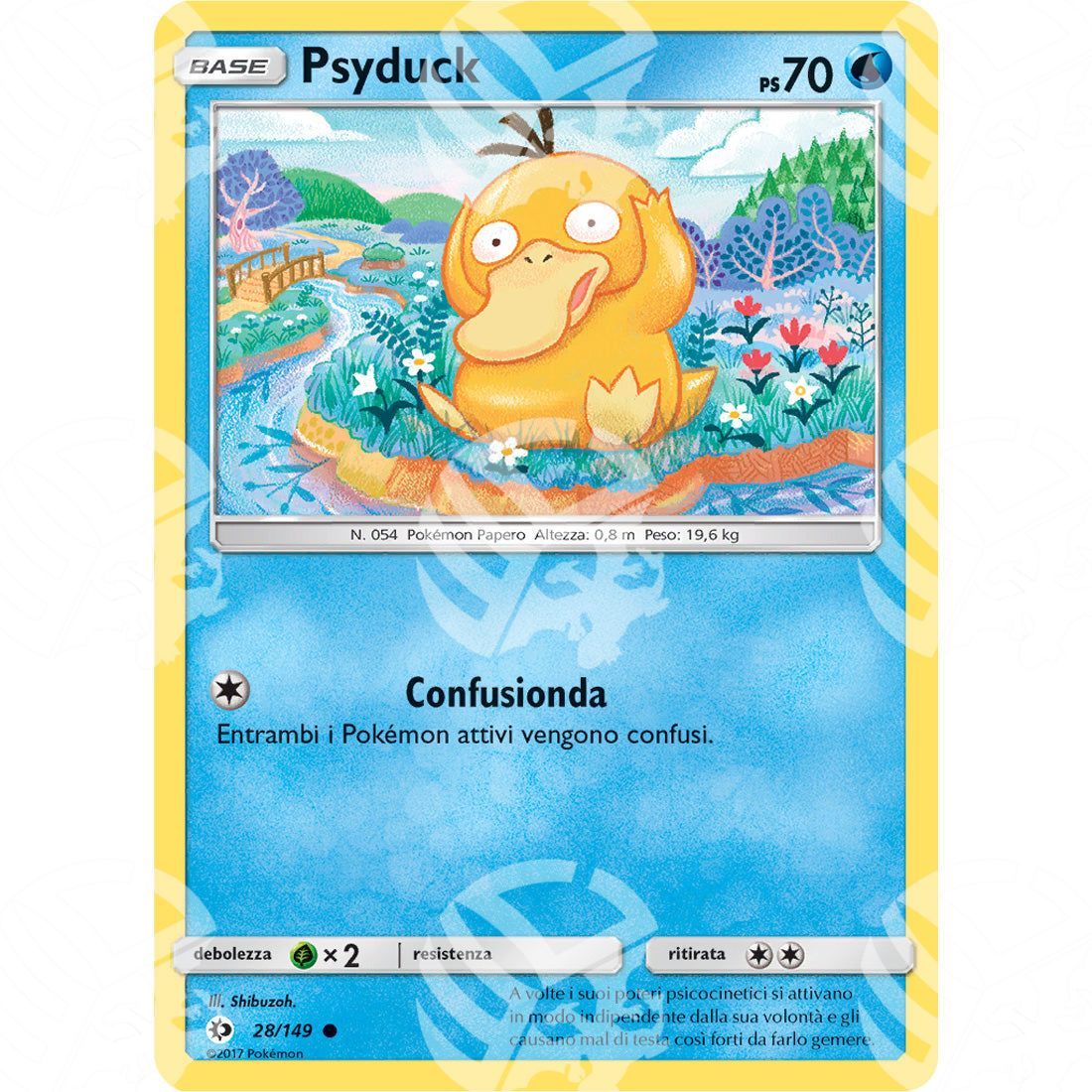Sole & Luna - Psyduck - 28/149 - Warcard - Sole & Luna - Psyduck - 28/149 i prezzi più bassi sul mercato, solo da www.warcardshop.com! Carte singole, box, buste e mazzi.