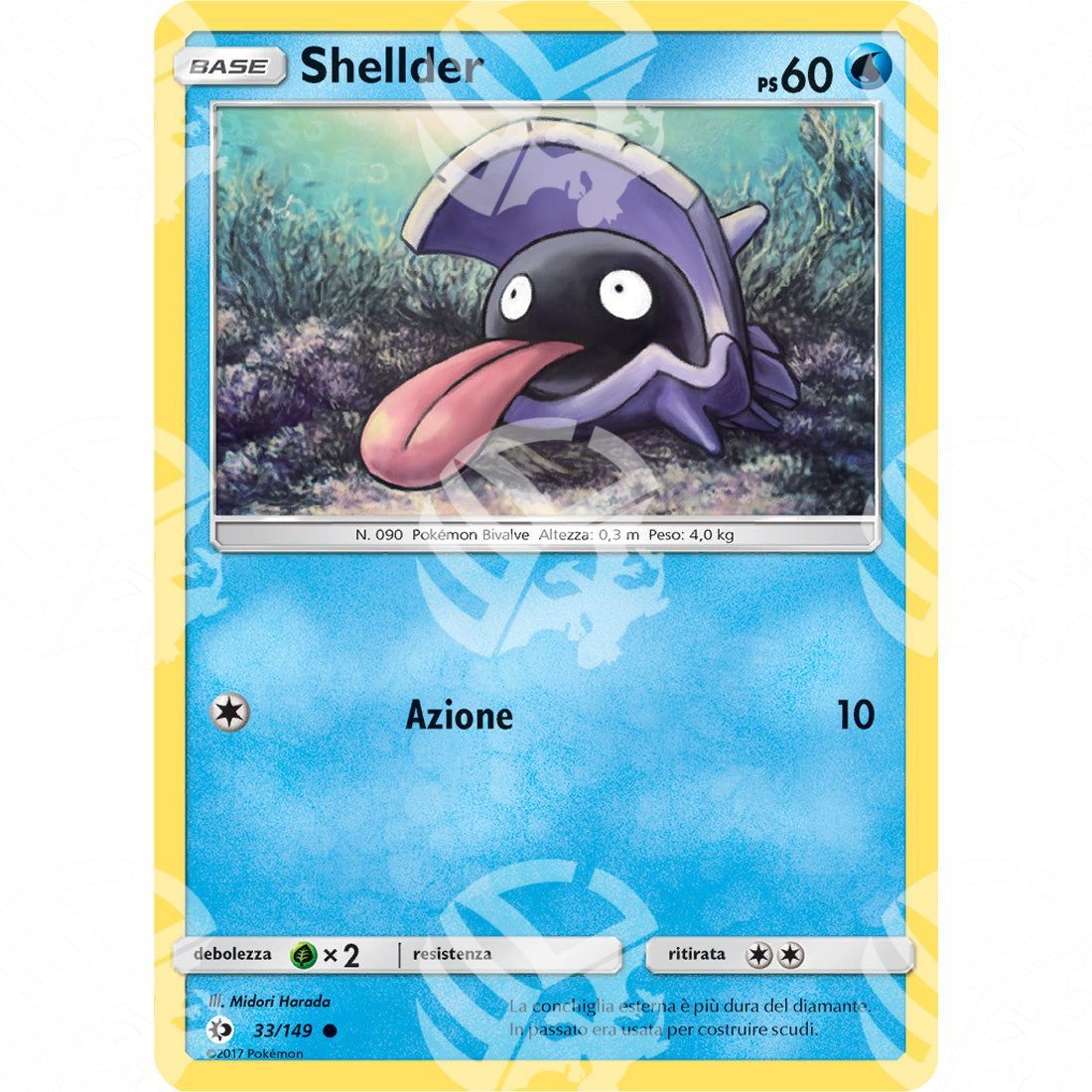 Sole & Luna - Shellder - 33/149 - Warcard - Sole & Luna - Shellder - 33/149 i prezzi più bassi sul mercato, solo da www.warcardshop.com! Carte singole, box, buste e mazzi.