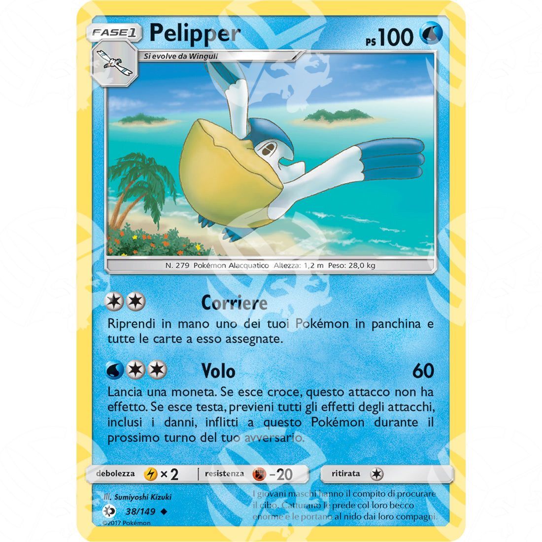 Sole & Luna - Pelipper - 38/149 - Warcard - Sole & Luna - Pelipper - 38/149 i prezzi più bassi sul mercato, solo da www.warcardshop.com! Carte singole, box, buste e mazzi.