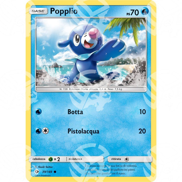 Sole & Luna - Popplio - 39/149 - Warcard - Sole & Luna - Popplio - 39/149 i prezzi più bassi sul mercato, solo da www.warcardshop.com! Carte singole, box, buste e mazzi.