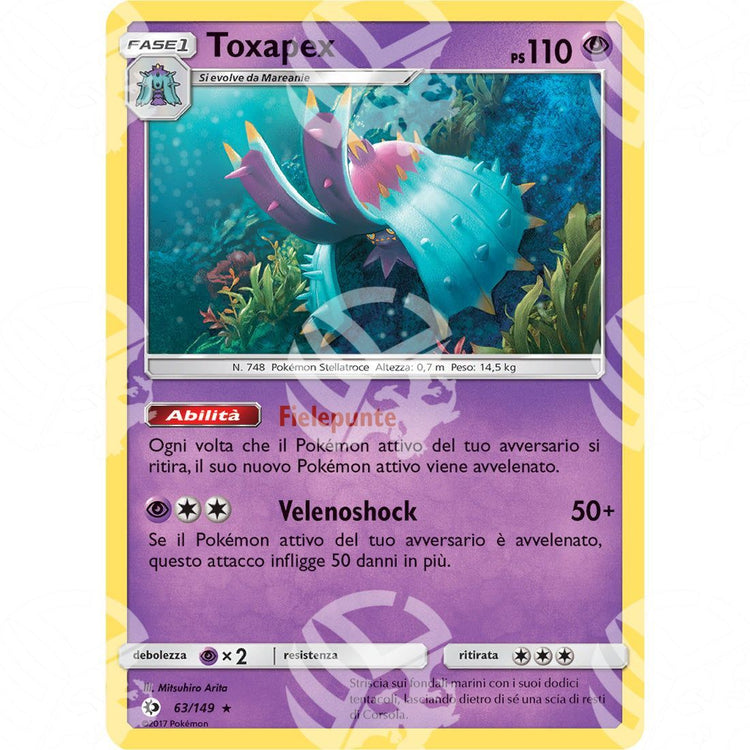 Sole & Luna - Toxapex - Holo Rare 63/149 - Warcard - Sole & Luna - Toxapex - Holo Rare 63/149 i prezzi più bassi sul mercato, solo da www.warcardshop.com! Carte singole, box, buste e mazzi.