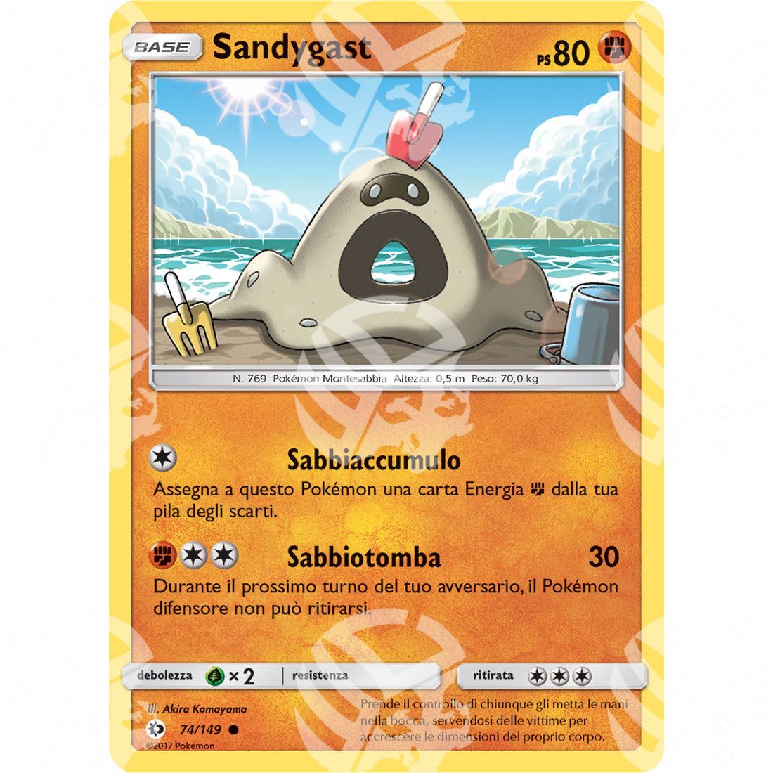 Sole & Luna - Sandygast - 74/149 - Warcard - Sole & Luna - Sandygast - 74/149 i prezzi più bassi sul mercato, solo da www.warcardshop.com! Carte singole, box, buste e mazzi.