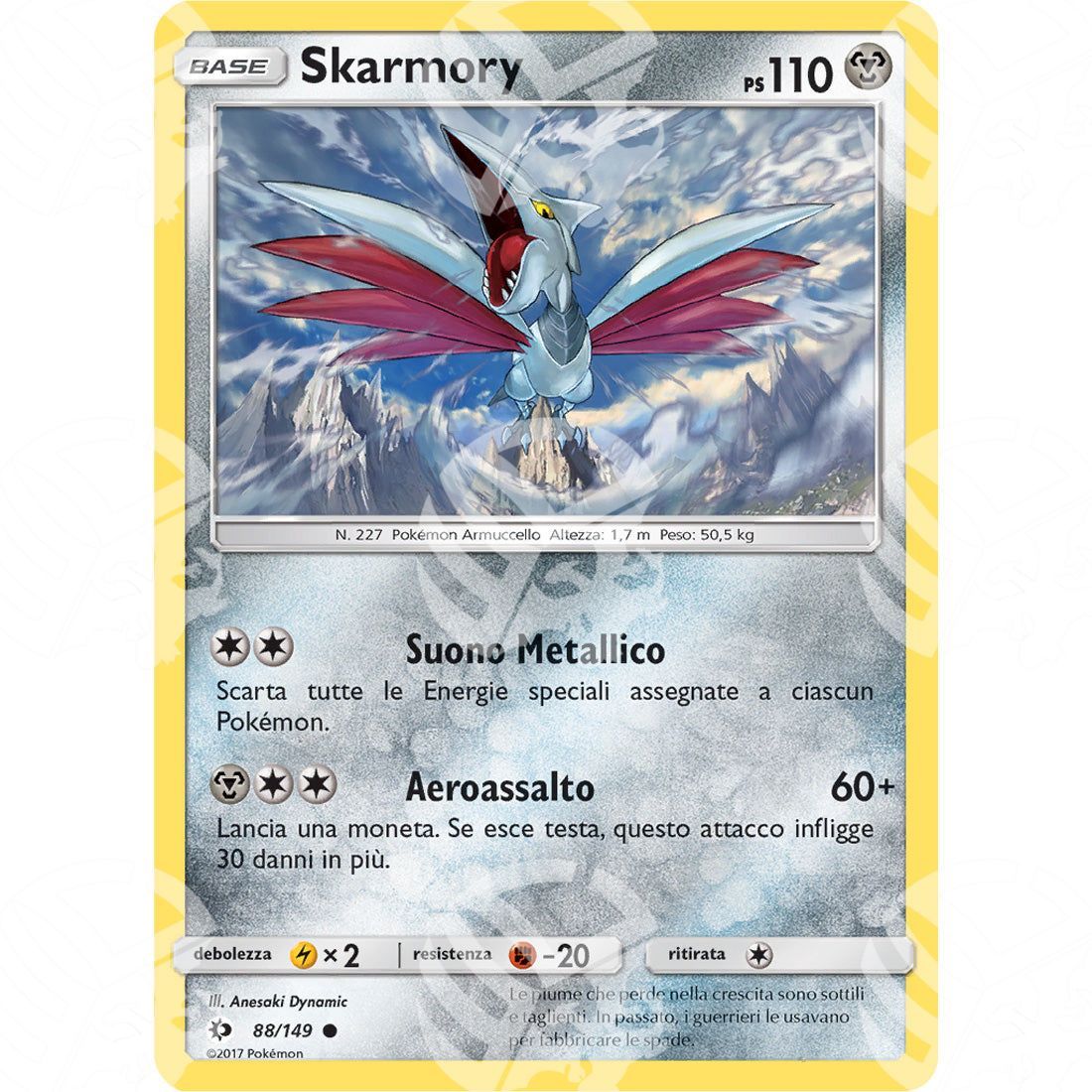 Sole & Luna - Skarmory - 88/149 - Warcard - Sole & Luna - Skarmory - 88/149 i prezzi più bassi sul mercato, solo da www.warcardshop.com! Carte singole, box, buste e mazzi.