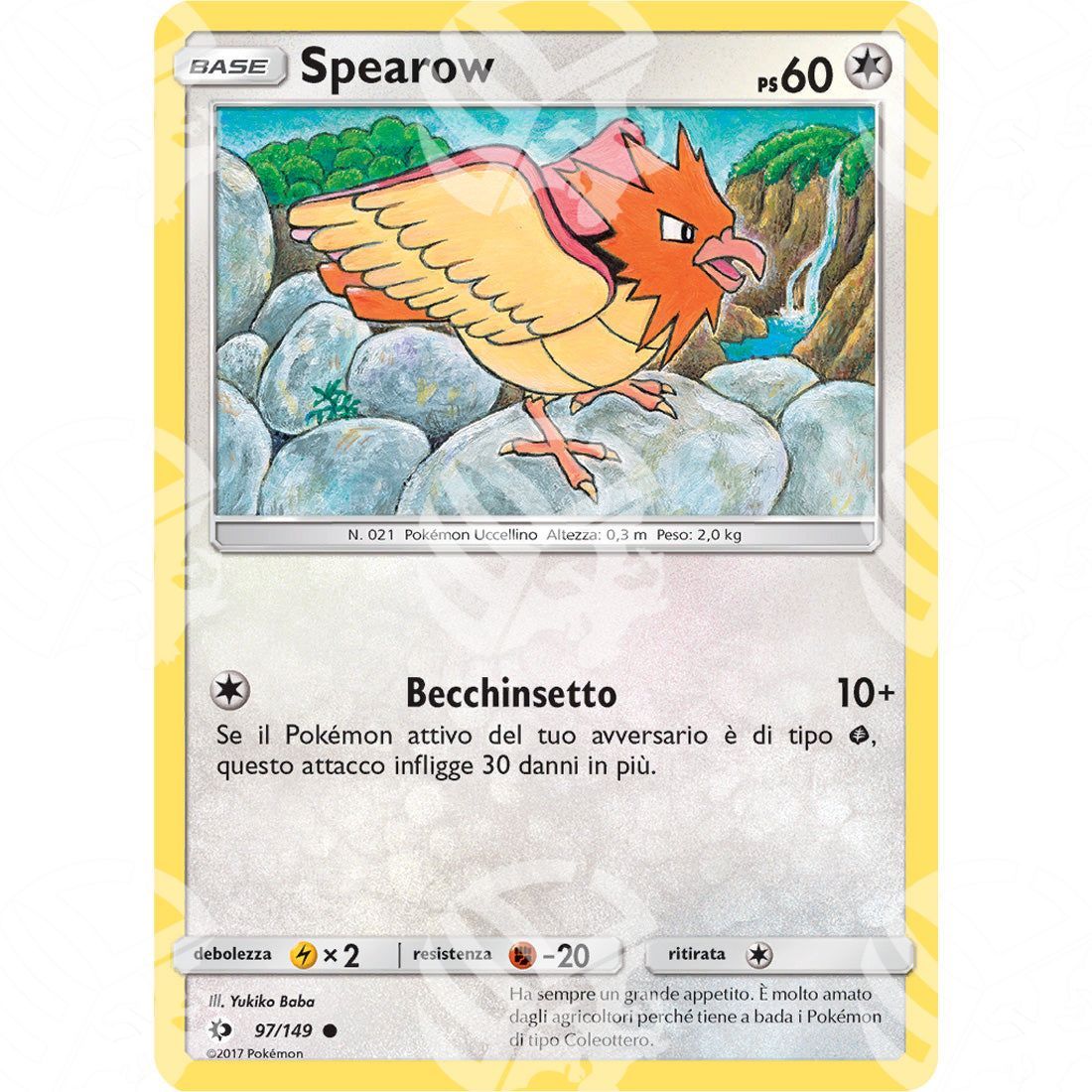 Sole & Luna - Spearow - 97/149 - Warcard - Sole & Luna - Spearow - 97/149 i prezzi più bassi sul mercato, solo da www.warcardshop.com! Carte singole, box, buste e mazzi.