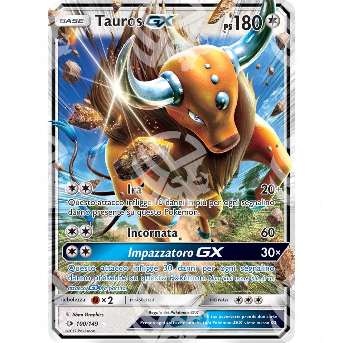Sole & Luna - Tauros GX - Holo Rare 100/149 - Warcard - Sole & Luna - Tauros GX - Holo Rare 100/149 i prezzi più bassi sul mercato, solo da www.warcardshop.com! Carte singole, box, buste e mazzi.