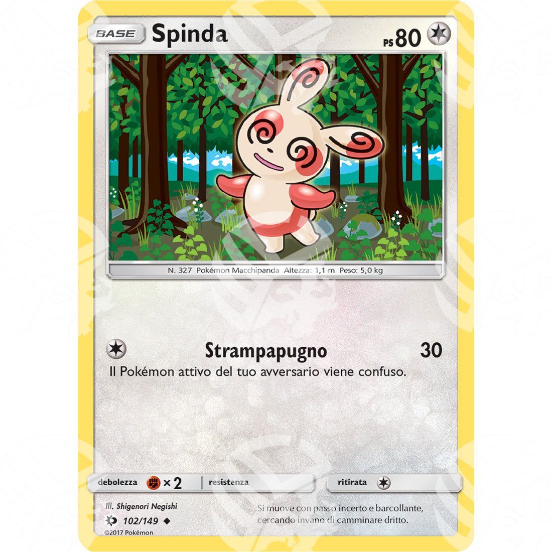Sole & Luna - Spinda - 102/149 - Warcard - Sole & Luna - Spinda - 102/149 i prezzi più bassi sul mercato, solo da www.warcardshop.com! Carte singole, box, buste e mazzi.