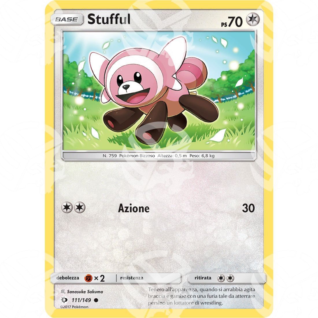 Sole & Luna - Stufful - 111/149 - Warcard - Sole & Luna - Stufful - 111/149 i prezzi più bassi sul mercato, solo da www.warcardshop.com! Carte singole, box, buste e mazzi.