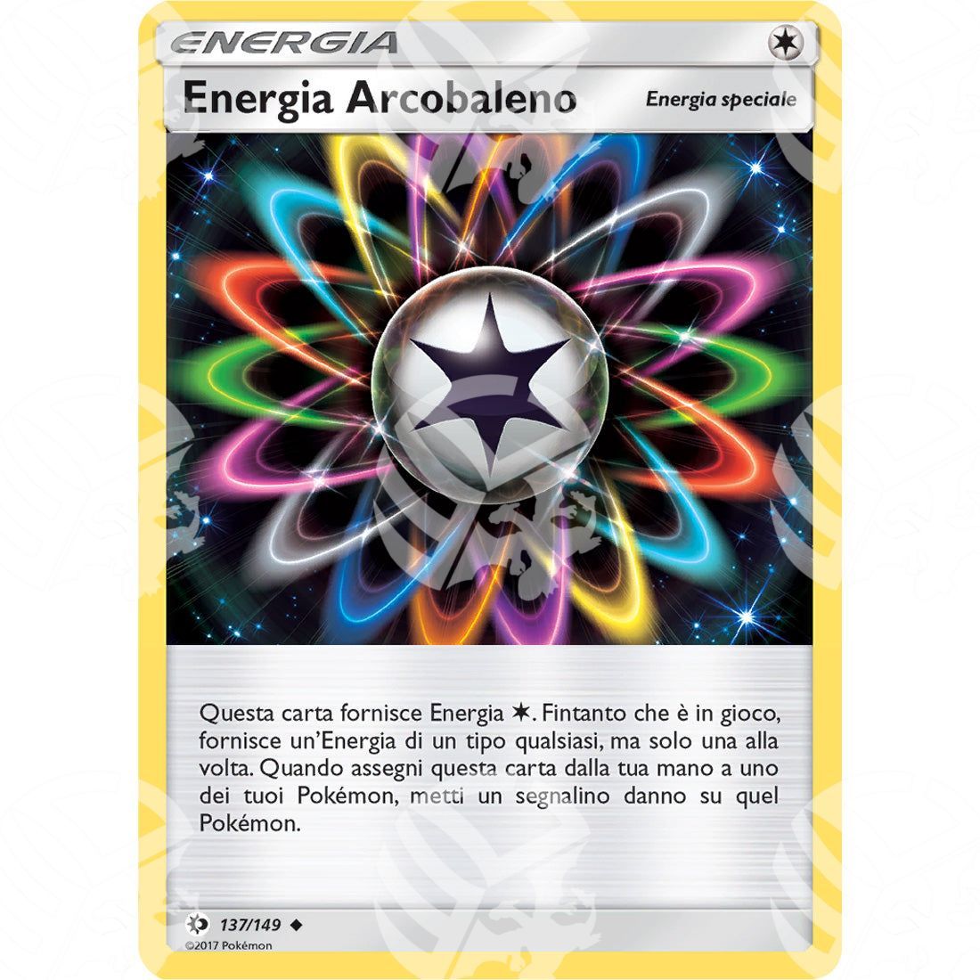 Sole & Luna - Rainbow Energy - 137/149 - Warcard - Sole & Luna - Rainbow Energy - 137/149 i prezzi più bassi sul mercato, solo da www.warcardshop.com! Carte singole, box, buste e mazzi.