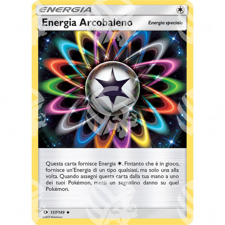 Sole & Luna - Rainbow Energy - 137/149 - Warcard - Sole & Luna - Rainbow Energy - 137/149 i prezzi più bassi sul mercato, solo da www.warcardshop.com! Carte singole, box, buste e mazzi.