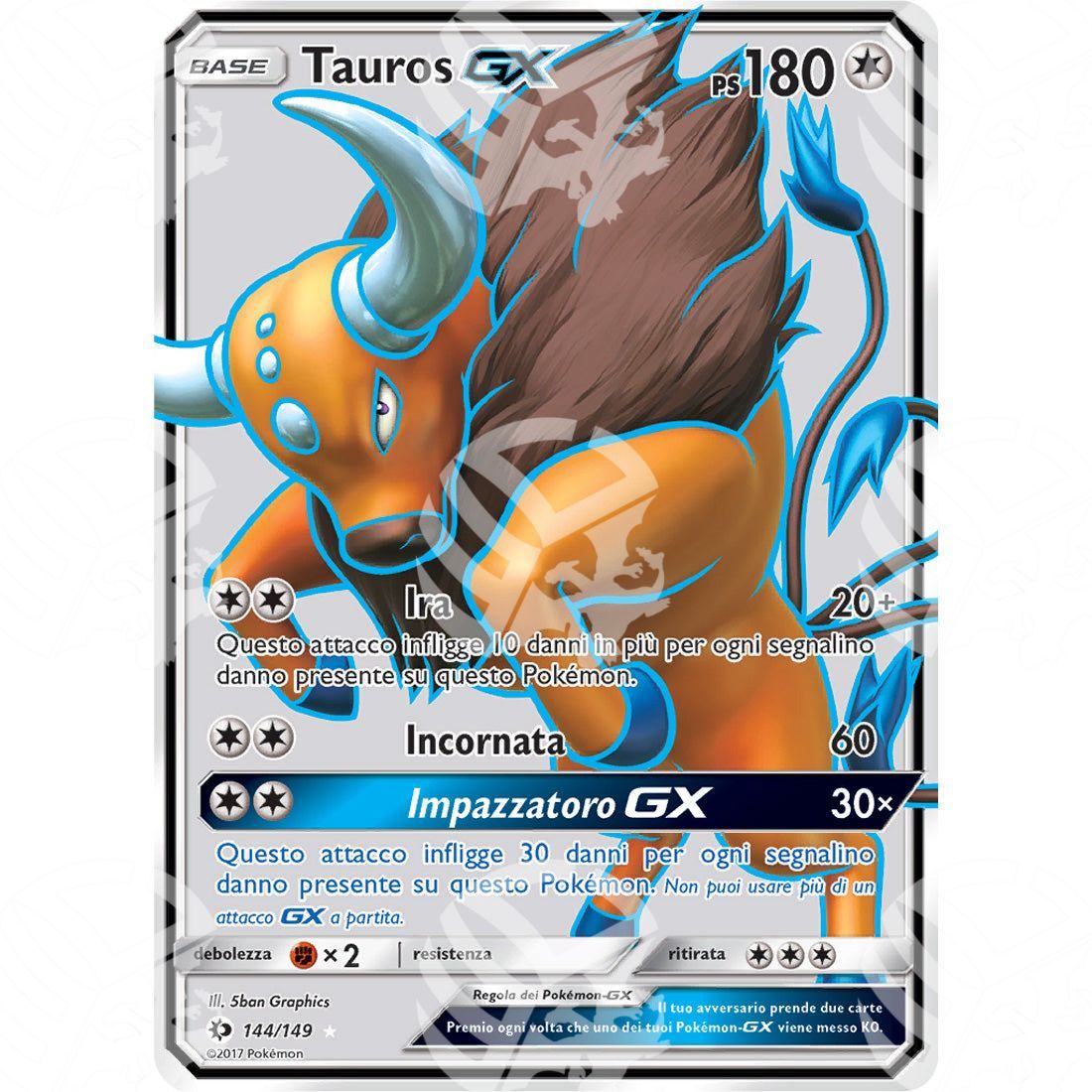 Sole & Luna - Tauros GX - Ultra Rare 144/149 - Warcard - Sole & Luna - Tauros GX - Ultra Rare 144/149 i prezzi più bassi sul mercato, solo da www.warcardshop.com! Carte singole, box, buste e mazzi.