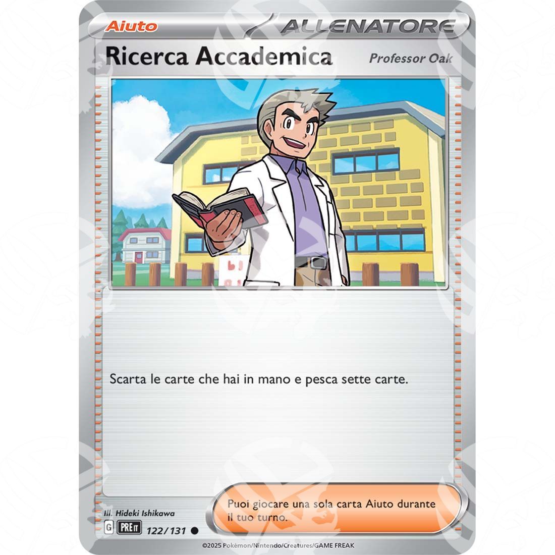 Evoluzioni Prismatiche - Professor's Research - Professor Oak - 122/131 - Warcard