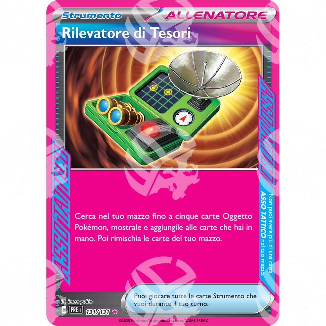 Evoluzioni Prismatiche - Treasure Tracker - 131/131 - Warcard