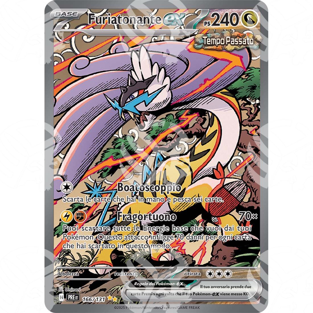 Evoluzioni Prismatiche - Raging Bolt ex - Special Illustration Rare | 166/131 - Warcard