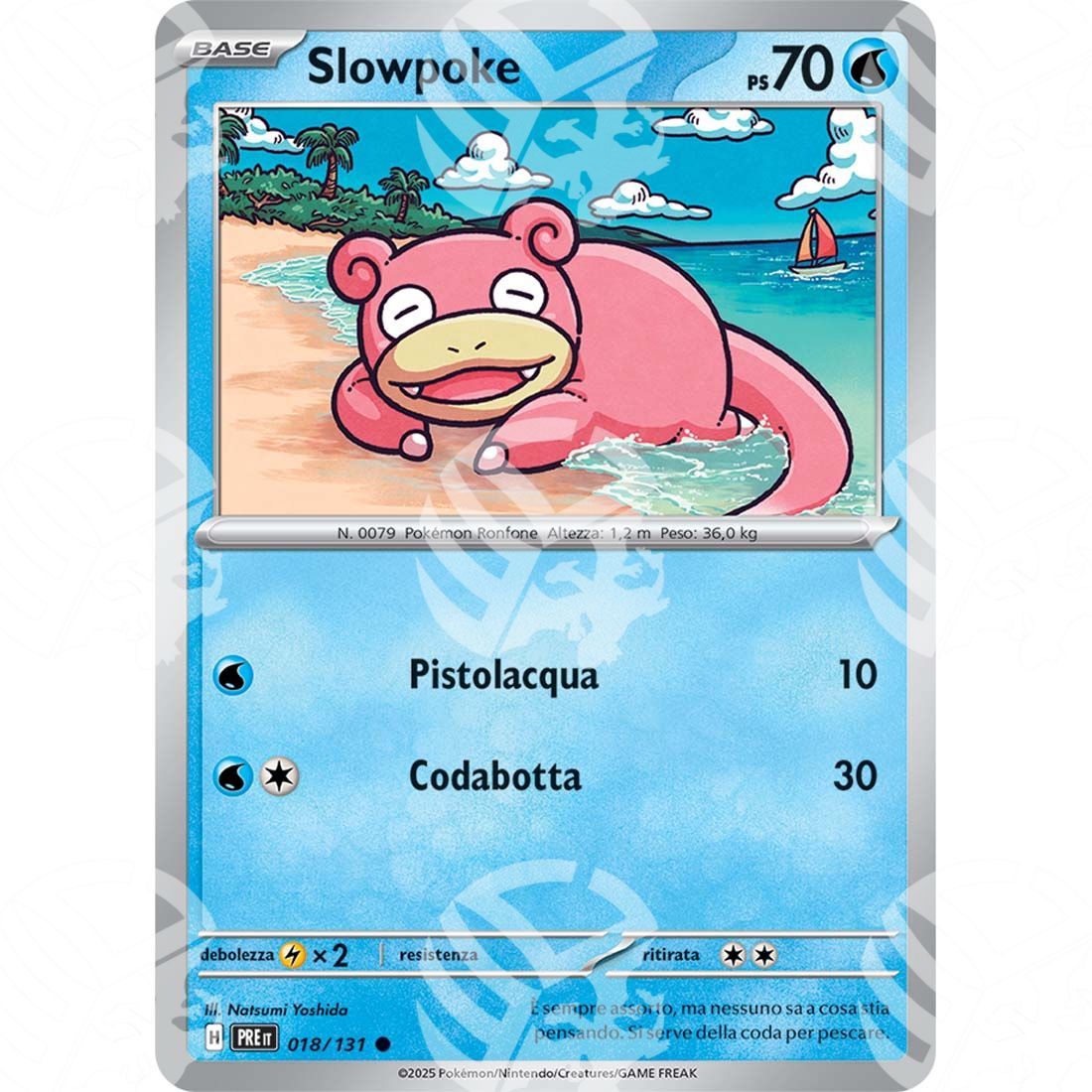 Evoluzioni Prismatiche - Slowpoke - 018/131 - Warcard