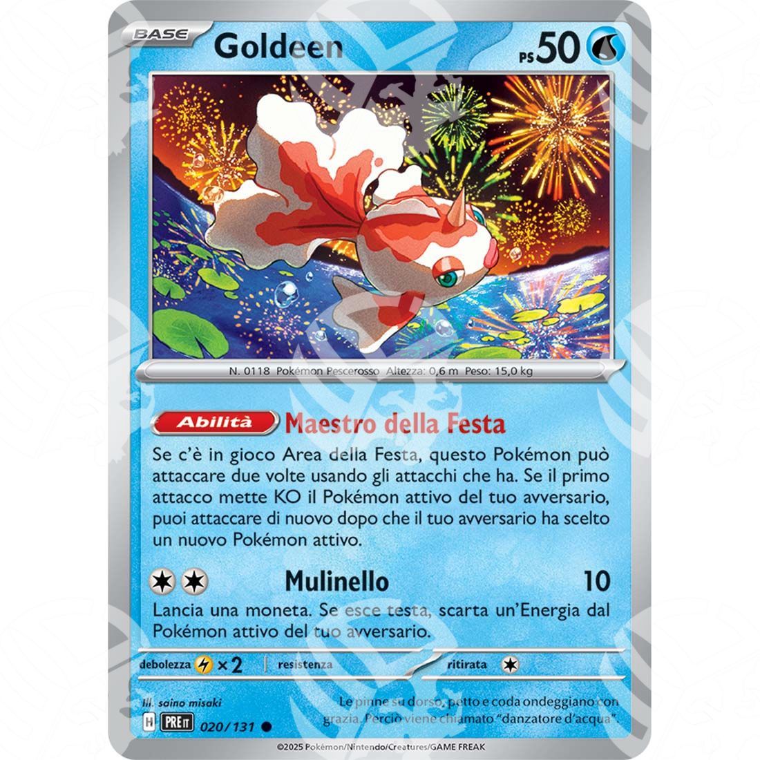 Evoluzioni Prismatiche - Goldeen - 020/131 - Warcard