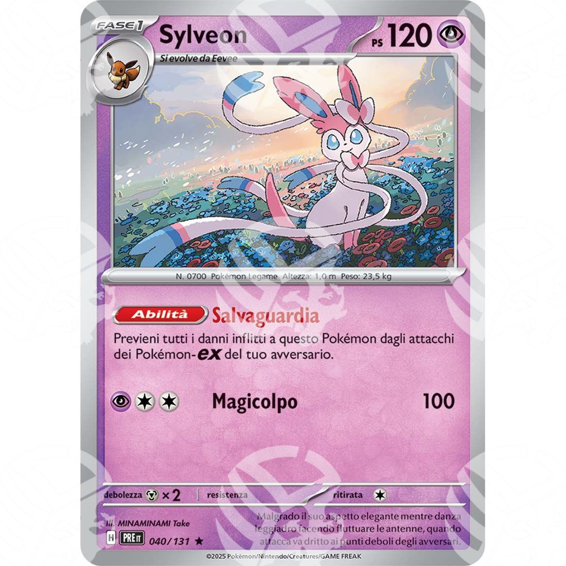 Evoluzioni Prismatiche - Sylveon - 040/131 - Warcard