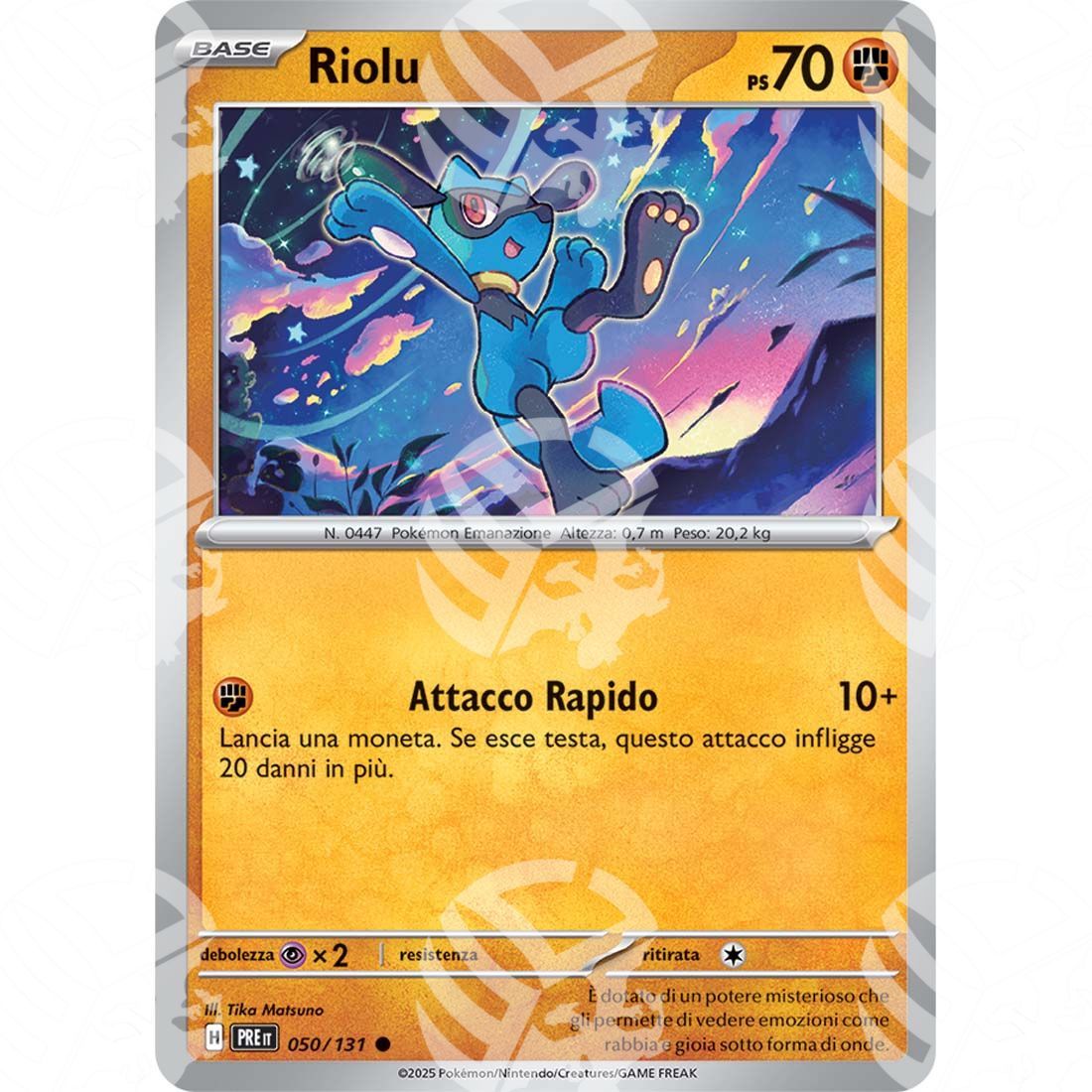 Evoluzioni Prismatiche - Riolu - 050/131 - Warcard