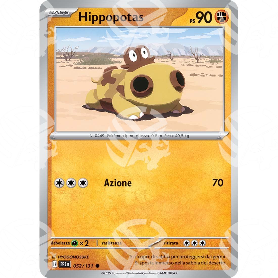 Evoluzioni Prismatiche - Hippopotas - 052/131 - Warcard