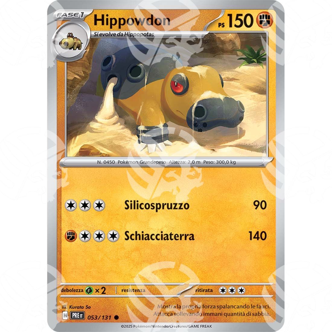 Evoluzioni Prismatiche - Hippowdon - 053/131 - Warcard