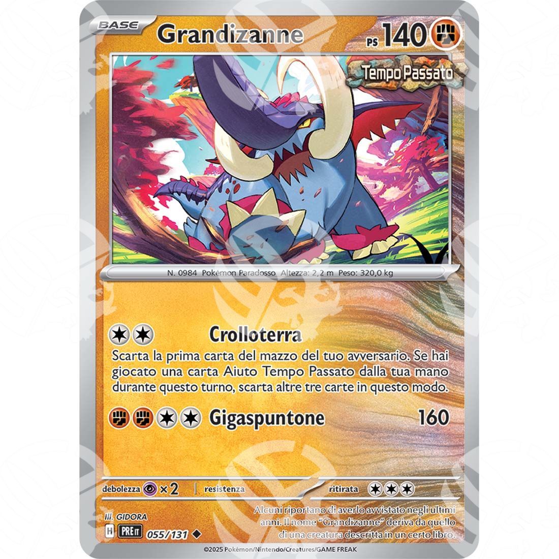 Evoluzioni Prismatiche - Great Tusk - 055/131 - Warcard