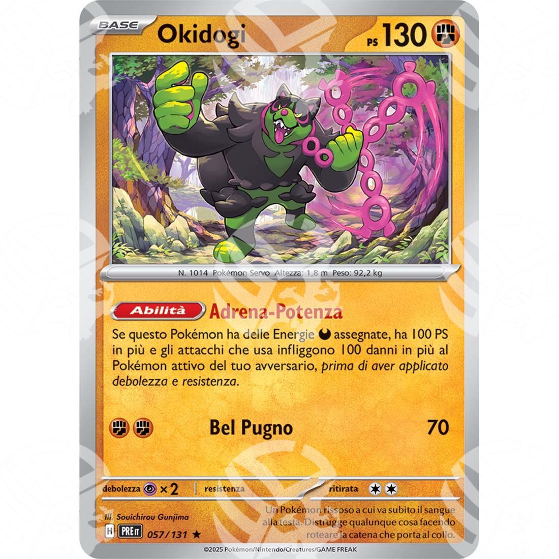 Evoluzioni Prismatiche - Okidogi - 057/131 - Warcard