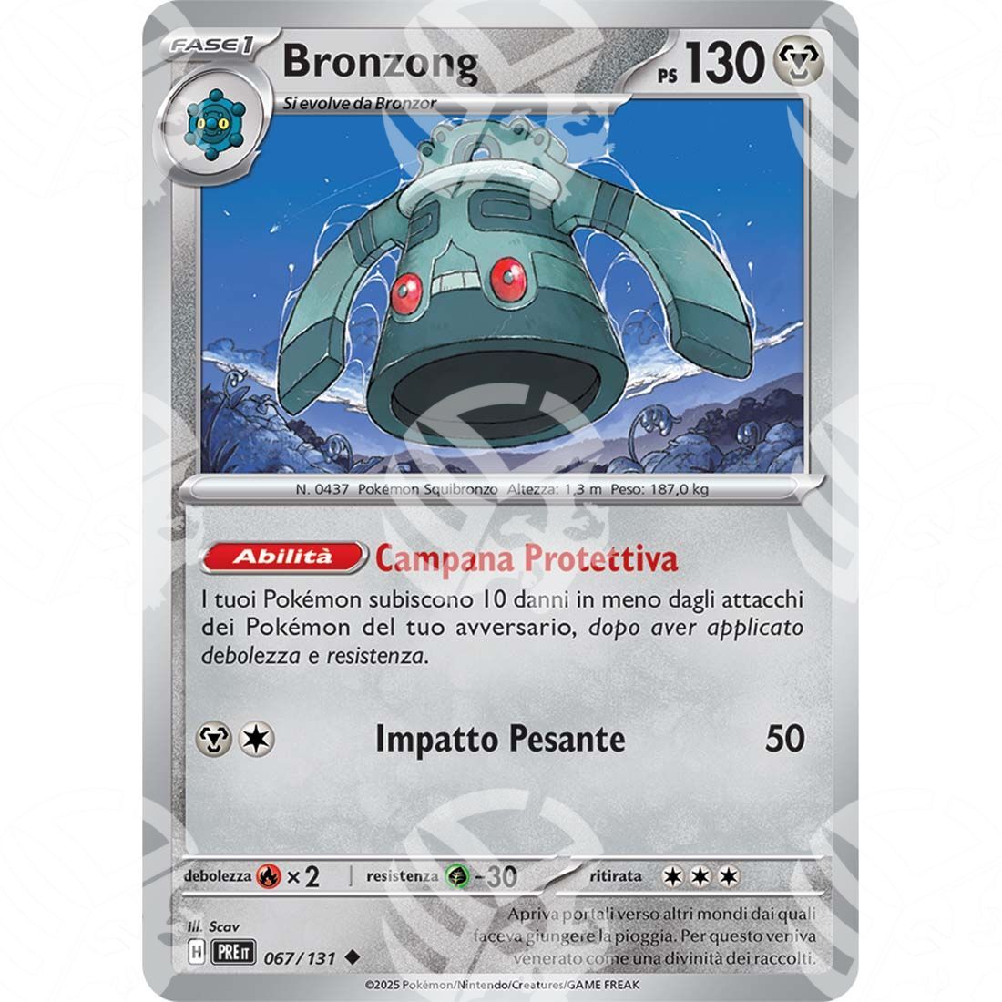 Evoluzioni Prismatiche - Bronzong - 067/131 - Warcard