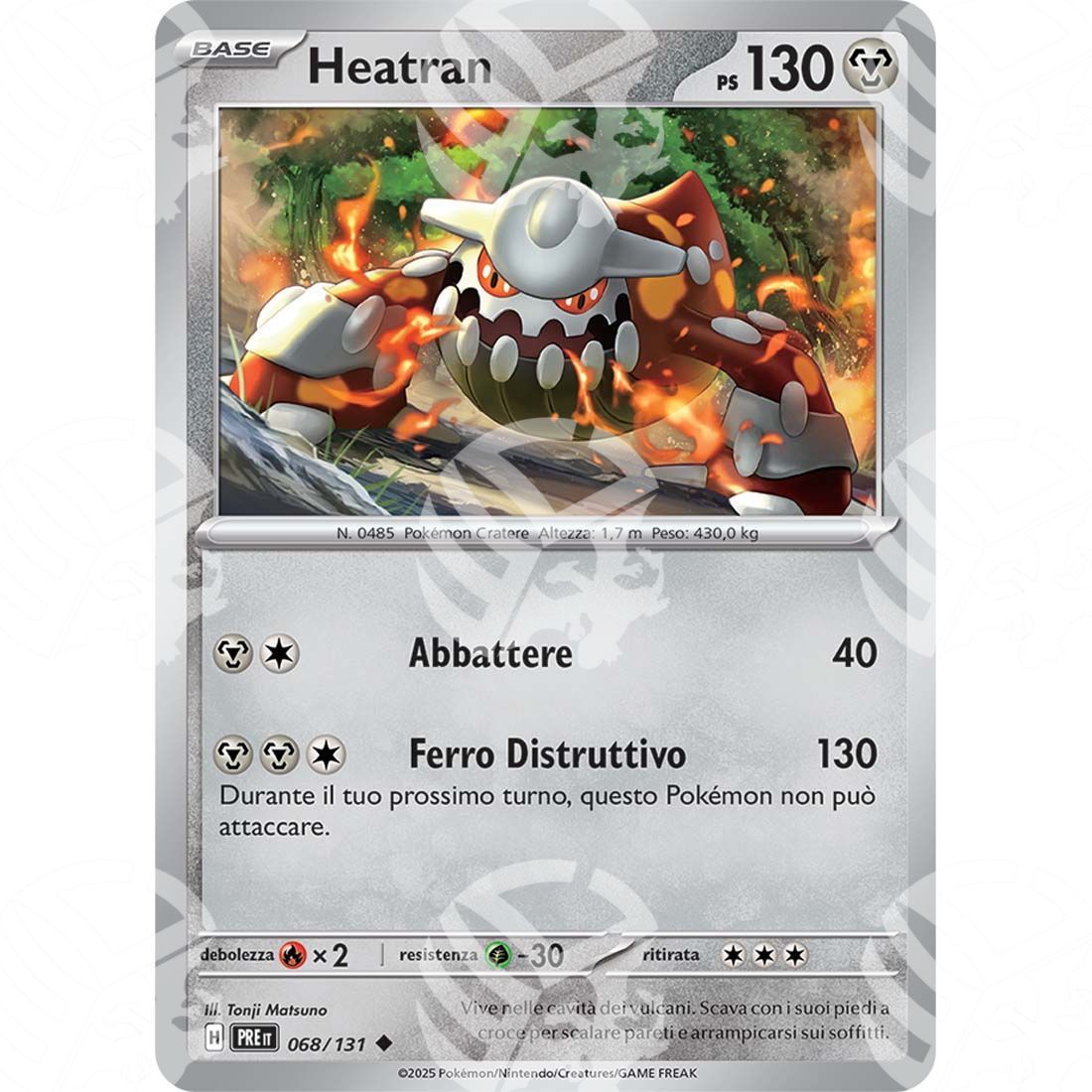 Evoluzioni Prismatiche - Heatran - 068/131 - Warcard