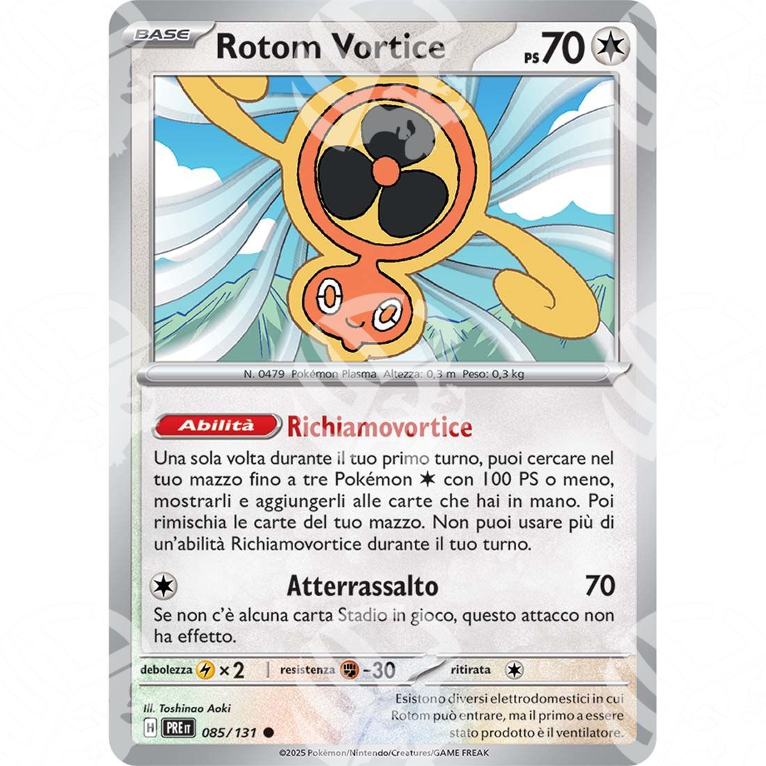 Evoluzioni Prismatiche - Fan Rotom - 085/131 - Warcard
