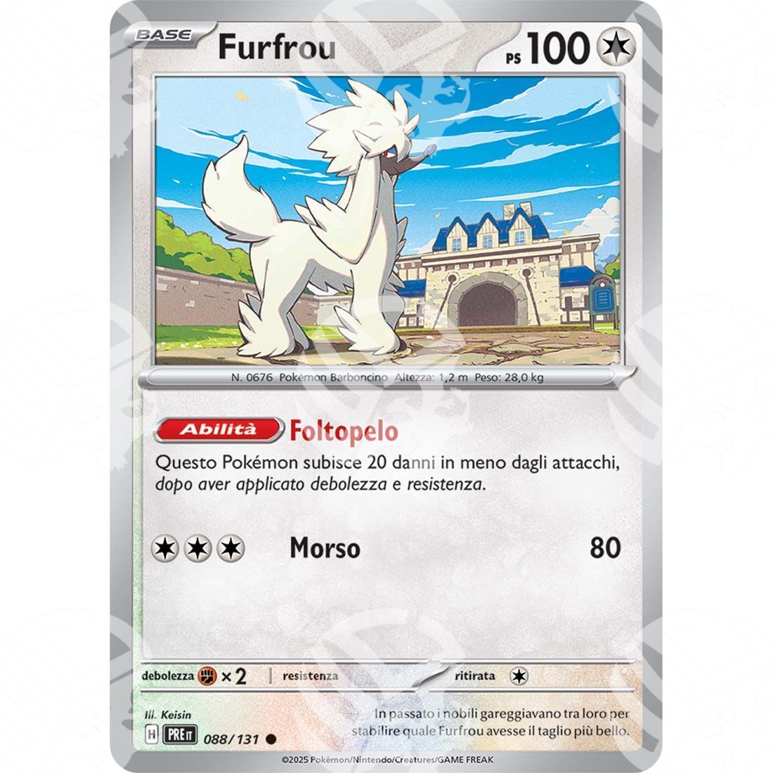 Evoluzioni Prismatiche - Furfrou - 088/131 - Warcard