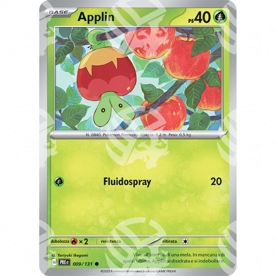 Evoluzioni Prismatiche - Applin - 009/131 - Warcard