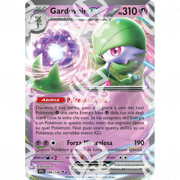 Scarlatto e Violetto - Gardevoir ex - 086/198 - Warcard - Scarlatto e Violetto - Gardevoir ex - 086/198 i prezzi più bassi sul mercato, solo da www.warcardshop.com! Carte singole, box, buste e mazzi.