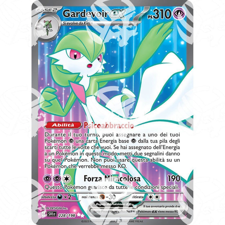 Scarlatto e Violetto - Gardevoir ex - Ultra Rare 228/198 - Warcard - Scarlatto e Violetto - Gardevoir ex - Ultra Rare 228/198 i prezzi più bassi sul mercato, solo da www.warcardshop.com! Carte singole, box, buste e mazzi.