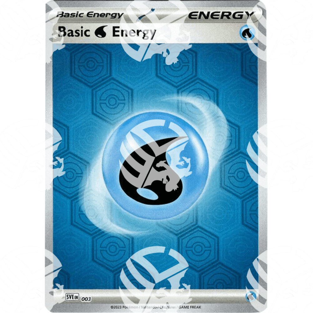 Segreto Fiabesco - Basic Water Energy - Reverse Holo | 003 - Warcard
