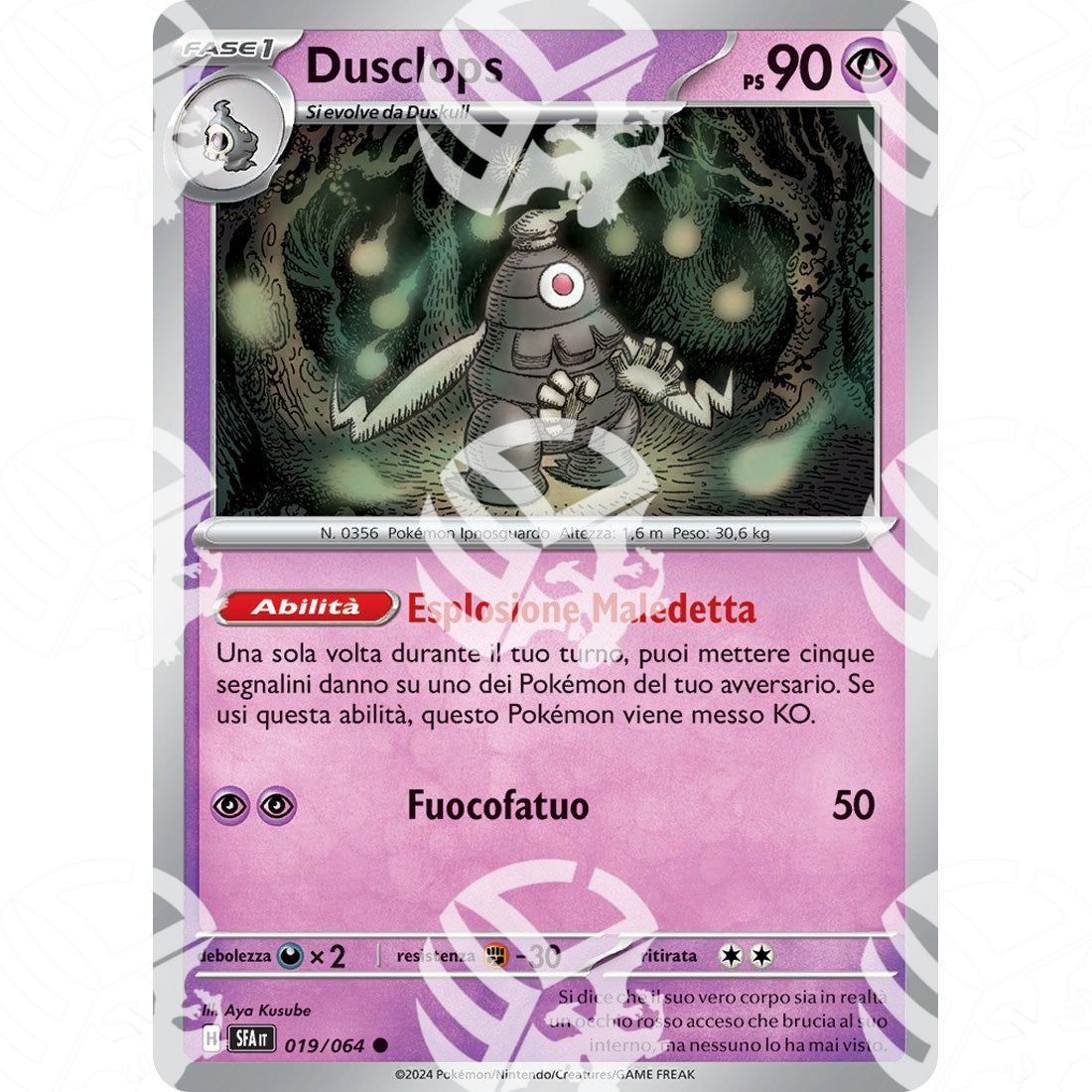 Segreto Fiabesco - Dusclops - 019/064 - Warcard