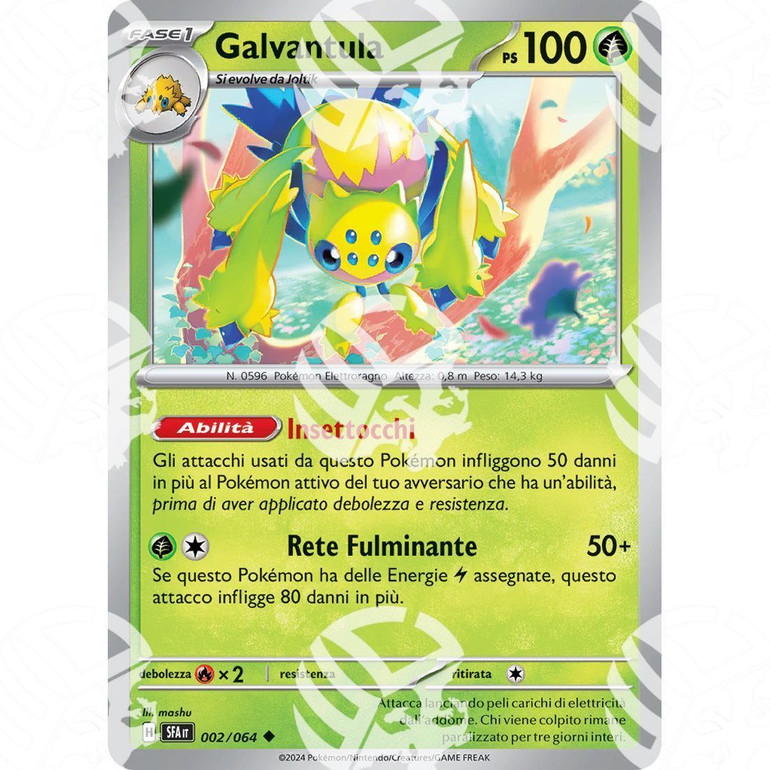 Segreto Fiabesco - Galvantula - 002/064 - Warcard