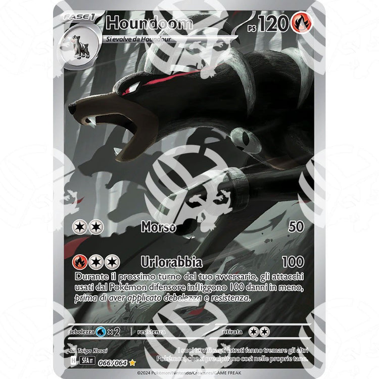 Segreto Fiabesco - Houndoom - Illustration Rare 066/064 - Warcard