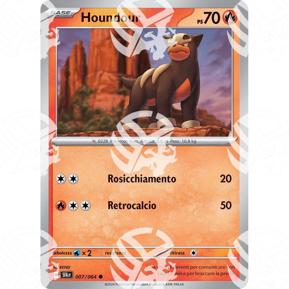 Segreto Fiabesco - Houndour - 007/064 - Warcard