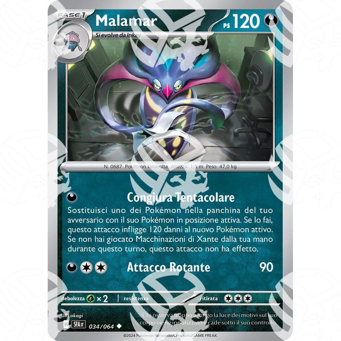 Segreto Fiabesco - Malamar - 034/064 - Warcard
