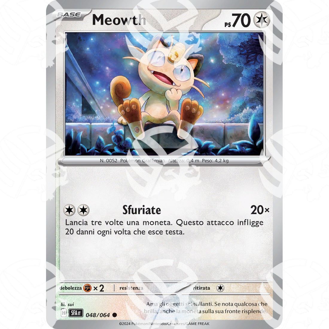 Segreto Fiabesco - Meowth - 048/064 - Warcard